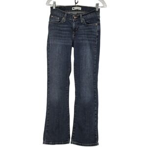 Levis 528 Jeans Womens 4M‎ Curvy Bootcut Blue Denim Stretch Mid Rise 27x31